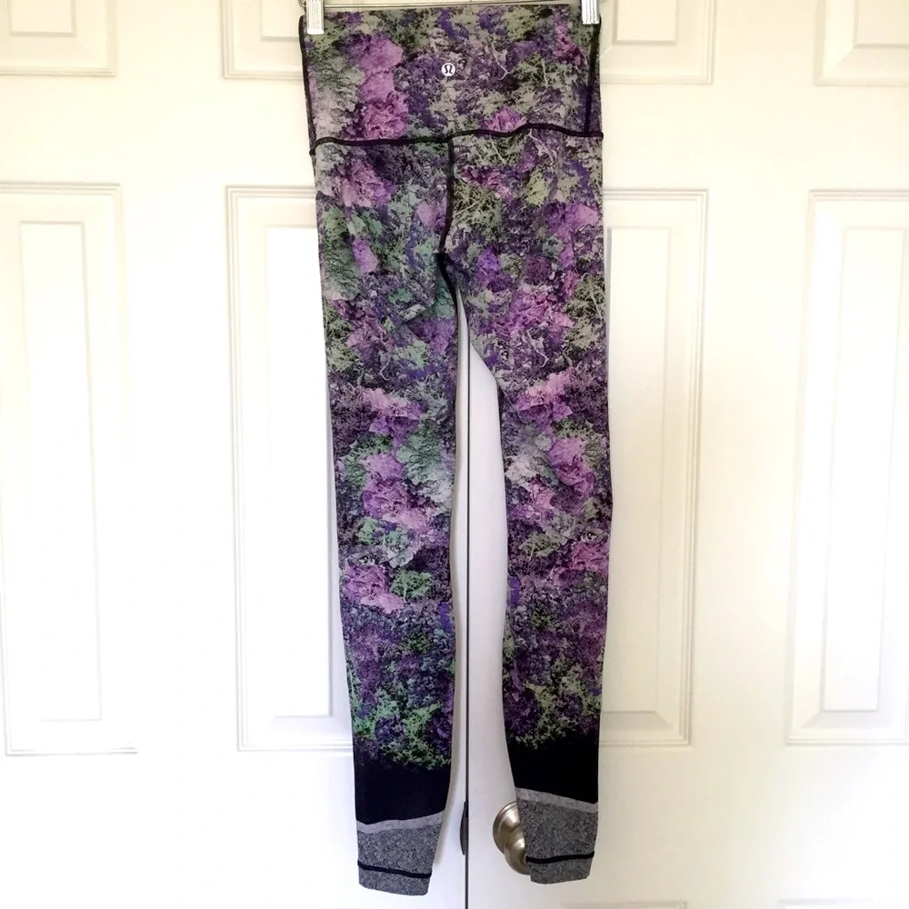 Lululemon Wunder Under Hi-Rise Tight Nulux Vivid Vision Multi Black